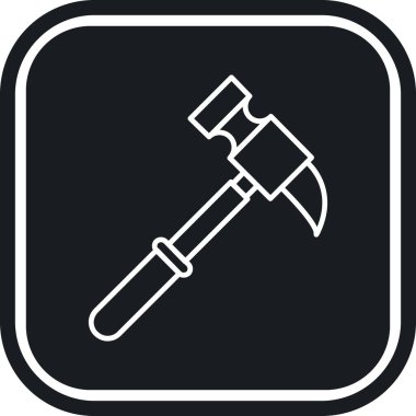 Balta. Web simgesi basit illüstrasyon