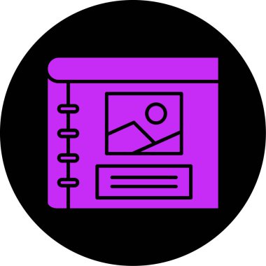 seo modern simgesinin vektör illüstrasyonu