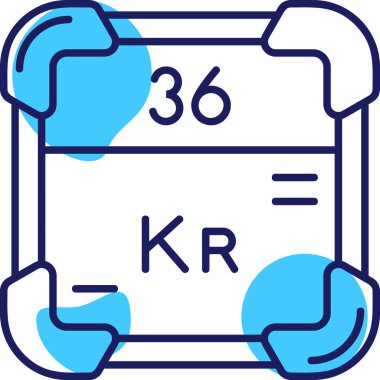 Modern bir simgenin vektör illüstrasyonu