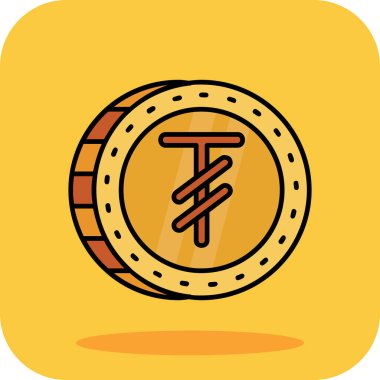 Altının tasarımı için çizgi film simgesi