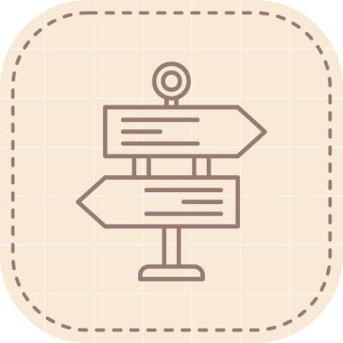 harita pin ikonu vektör illüstrasyonu