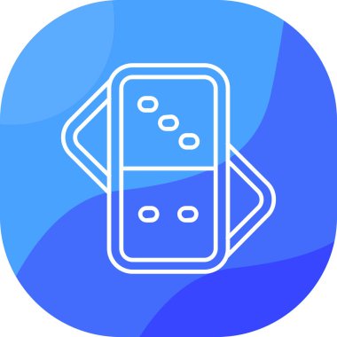 Cep telefonu. Web simgesi basit illüstrasyon