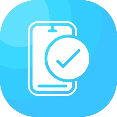 Çalar saat vektör satırı simgesi