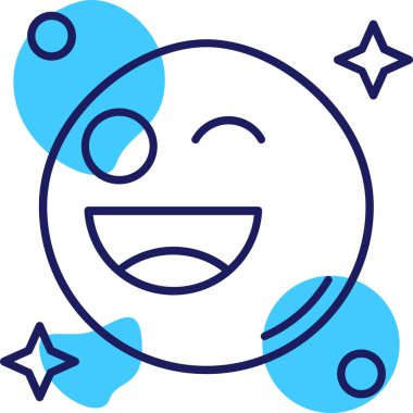 Emoji. Web simgesi basit tasarım