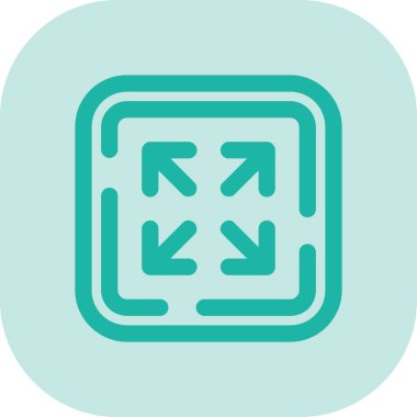 ok simgesi vektör illüstrasyonu