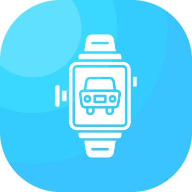 Araba yıkama. Basit tasarım.