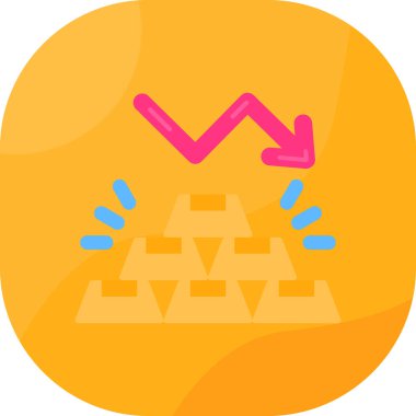 Düz biçimli ok yönü konumu simgesi