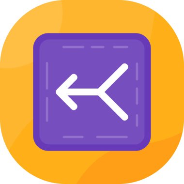 Yön. Web simgesi basit illüstrasyon