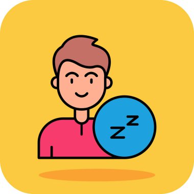 Elinde oyuncak tutan bir adamın karikatür ikonu.