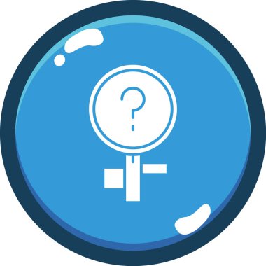 Soru işareti vektör illüstrasyonu