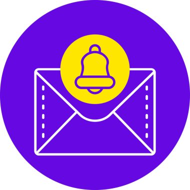 E- posta simgesinin vektör illüstrasyonu