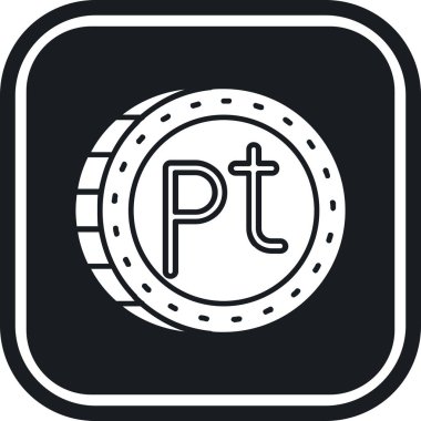 Para birimi simgesi, basit illüstrasyon