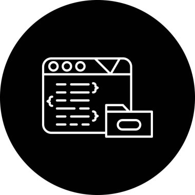 seo modern simgesinin vektör illüstrasyonu