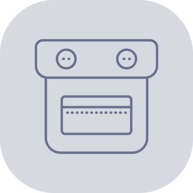 Modern b 'nin vektör illüstrasyonu eksik simgesi