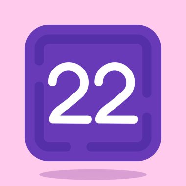 Takvim web simgesi. vektör tasarımı