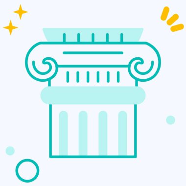 su şişesi simgesi, özet tasarımı