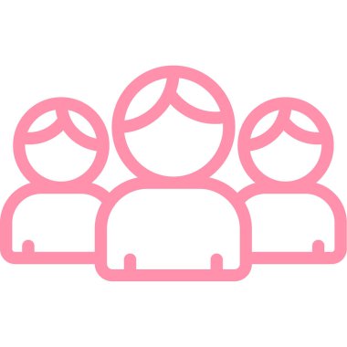 takım web simgesi vektör illüstrasyonu