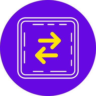 ok simgesi vektör illüstrasyonu