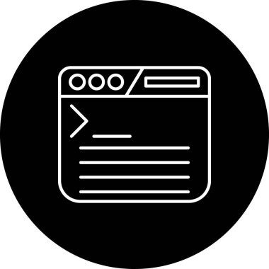 Modern eğitim ikonunun vektör illüstrasyonu