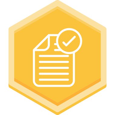 Yapılacaklar listesi web simgesi basit illüstrasyon