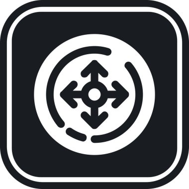 Pusula simgesi vektör resimlemesi