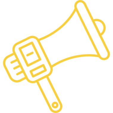 Af hoparlörü ikon vektörü. Hoparlör açık. renk çevresi sembolü izole edildi