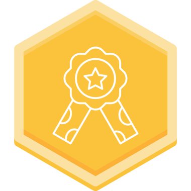 Ödül. Web simgesi basit illüstrasyon