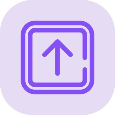 Ok. Web simgesi basit illüstrasyon