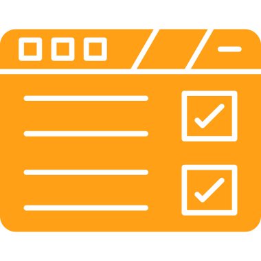 liste listesi simgesi