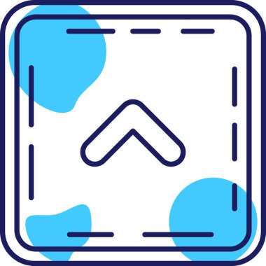 Taslak bebek oyuncağı simgesi beyaz arka planda izole edildi. vektör.