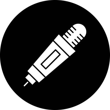 Bir tornavida simgesinin vektör çizimi