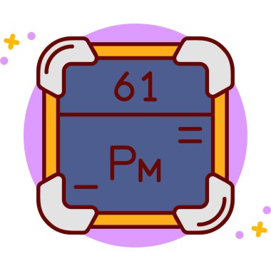 Ölçüm sayacının bir simgesinin vektör çizimi