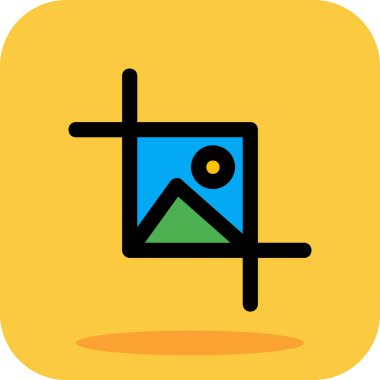 bayrak düz simgesi, vektör illüstrasyonu