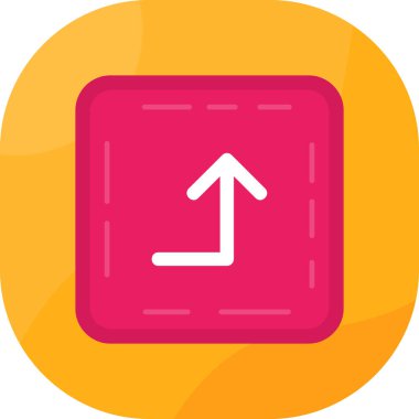 ok simgesi, vektör illüstrasyonu basit tasarım