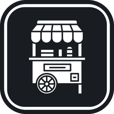 Gıda simgesinin vektör illüstrasyonu