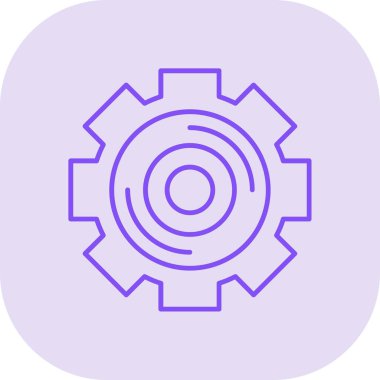 dişli ağ vektör simgesi