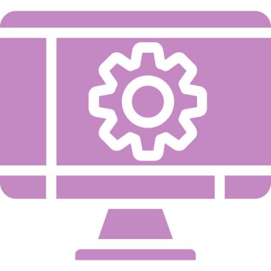 Seo simgesinin vektör illüstrasyonu