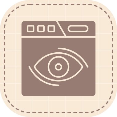 Modern b 'nin vektör illüstrasyonu eksik simgesi