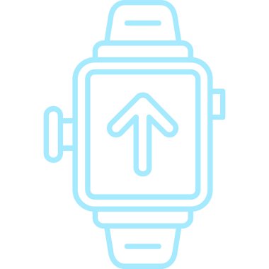 İzle. Web simgesi basit illüstrasyon