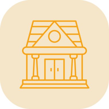 Web için vektör evi simgesi