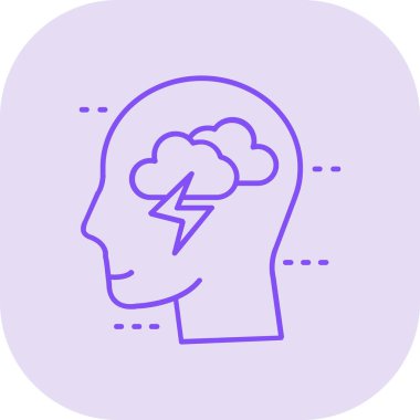 Yıldırım, şimşek, yıldırım, ikon, vektör, illüstrasyon