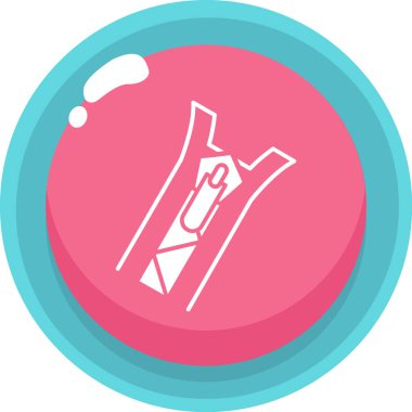 Modern simgenin vektör illüstrasyonu