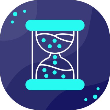 DNA molekülü. Web simgesi basit illüstrasyon