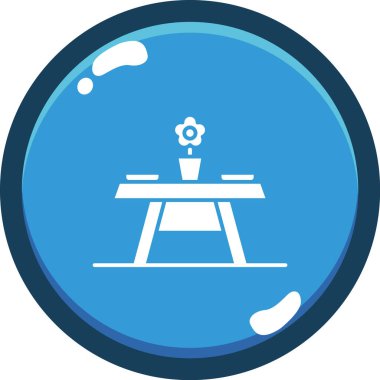 Gıda simgesinin vektör illüstrasyonu