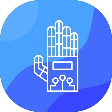 Modern yapı simgesinin vektör illüstrasyonu