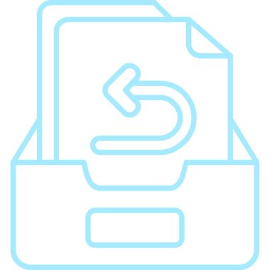 Klasör web simge vektör çizim