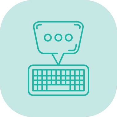 Bilgisayar monitörü. Web simgesi basit illüstrasyon