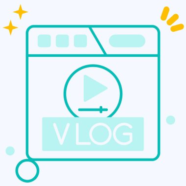 video kamera vektör çizim tasarım