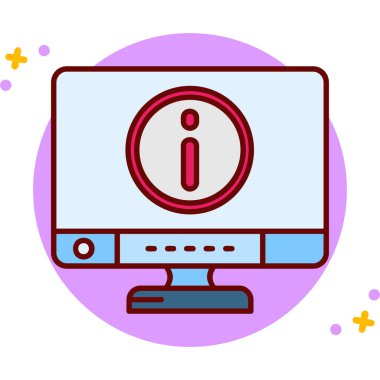 computer icon. web illustration