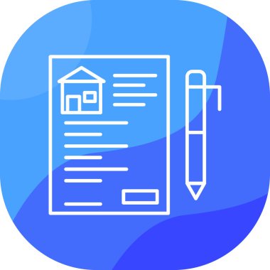 Belge simgesinin vektör illüstrasyonu